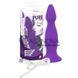 Дополнительное фото Анальная пробка Pure Lilac Vibes Plug фиолетовая 18 см