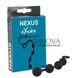 Дополнительное фото Анальные шарики Nexus Excite Medium Anal Beads чёрные