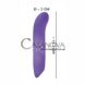 Додаткове фото Вібратор для точки G Flashing Mini Vibe пурпурний 15 см