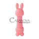 Додаткове фото Кліторальний вібратор із 2 насадками Feelztoys Mister Bunny рожевий 13,5 см