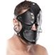 Дополнительное фото Маска с кляпом Extreme Gag Blinder Mask чёрная