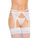 Дополнительное фото Пояс со стрингами SoftLine Garterbelt 3318 S/M белый