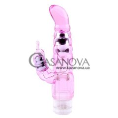 Основное фото Rabbit-вибратор Crystal Jelly My Dual Pleasure розовый 21 см