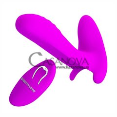 Основне фото Вібратор Pretty Love Remote Control Massager пурпурний 10 см