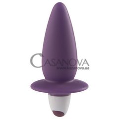 Основное фото Анальная вибропробка My Favorite Vibrating Analplug фиолетовая 11 см