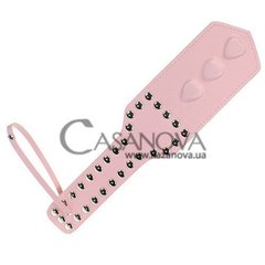 Основное фото Шлёпалка Grrl Toyz Pink Play Heart Paddle розовая 30,5 см