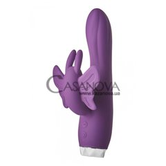 Основное фото Вибратор-кролик Dream Toys Flirts Butterfly Vibrator фиолетовый 17 см