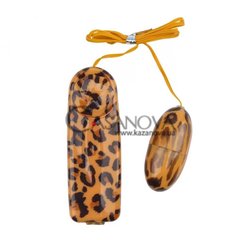 Основное фото Виброяйцо Hi-Basic Leopard Print Love Egg леопардовое 5,6 см