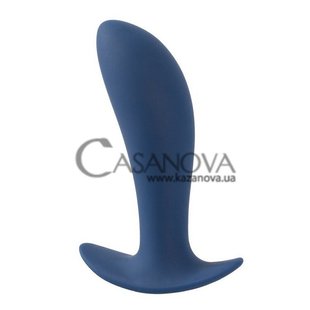 Основне фото Анальна пробка Vibrating Butt Plug синя 12 см