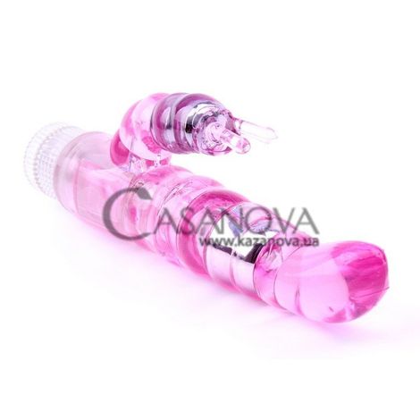 Основное фото Rabbit-вибратор Crystal Jelly My Dual Pleasure розовый 21 см
