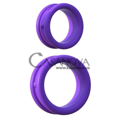 Основне фото Набір ерекційних кілець Fantasy C-Ringz Max Width Silicone Rings фіолетовий