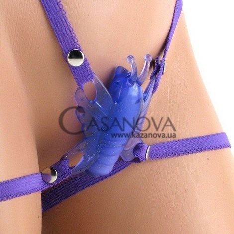 Основное фото Вибробабочка Venus Butterfly Wearable Stimulator фиолетовая