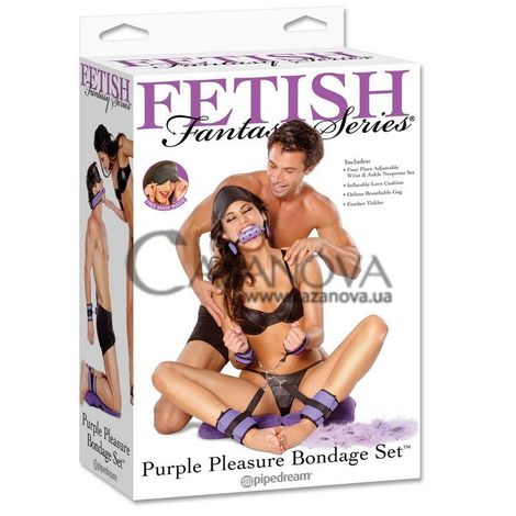 Основное фото Набор Fetish Fantasy Series Purple Pleasure Bondage Set фиолетовый