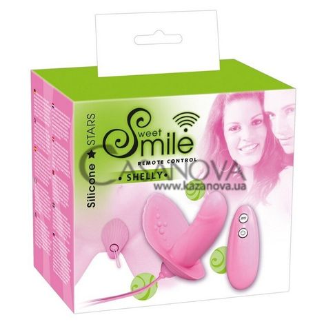 Основное фото Вибростимулятор Smile Remote Control Shelly розовый