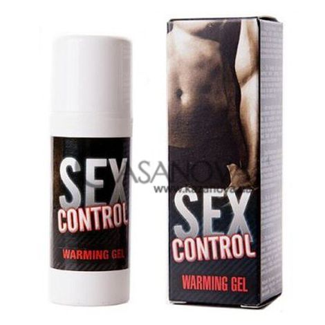 Основне фото Стимулювальний гель для чоловіків Sex Control Warming Gel 30 мл