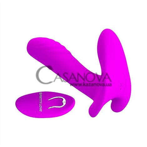 Основное фото Вибратор Pretty Love Remote Control Massager пурпурный 10 см