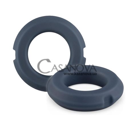 Основне фото Ерекційне кільце Boners Cock Ring With Carbon Steel сіре