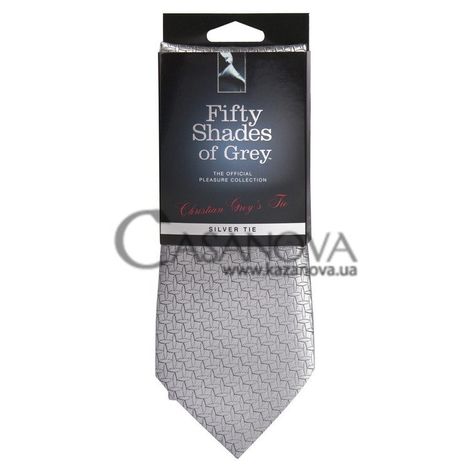 Основне фото Краватка Fifty Shades of Grey Christian Grey's Tie срібляста