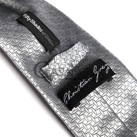 Основное фото Галстук Fifty Shades of Grey Christian Grey's Tie серебристый