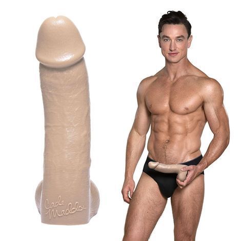 Основное фото Реалистичный фаллоимитатор Fleshjack Boys Cade Maddox Dildo телесный 22,9 см