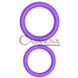 Дополнительное фото Набор эрекционных колец Fantasy C-Ringz Max Width Silicone Rings фиолетовый