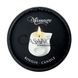Дополнительное фото Массажная свеча Plaisirs Secrets Bougie Massage Candle Bubble Gum жевательная резинка 80 мл