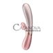 Додаткове фото Rabbit-вібратор з підігрівом Satisfyer Hot Lover рожевий 20 см