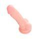 Дополнительное фото Фаллоимитатор на присоске Medical Silicone Dildo телесный 18 см