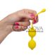 Додаткове фото Набір вагінальних кульок California Exotic Novelties Kegel Training Set Lemon жовтий