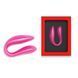 Дополнительное фото Смарт вибратор для пар Oninder Double Pleasure розовый 8,5 см