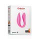 Дополнительное фото Смарт вибратор для пар Oninder Double Pleasure розовый 8,5 см