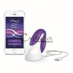 Основное фото Вибратор для двоих We-Vibe IV Plus App Only (Ви-Вайб 4 Плюс) фиолетовый 7,4 см