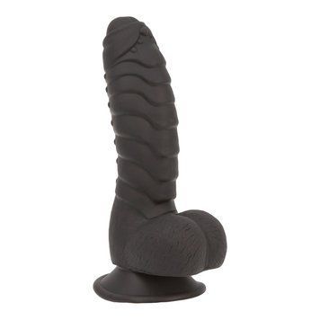 Основне фото Рельєфний фалоімітатор на присосці Addiction Steven 7.5" чорний 17,8 см