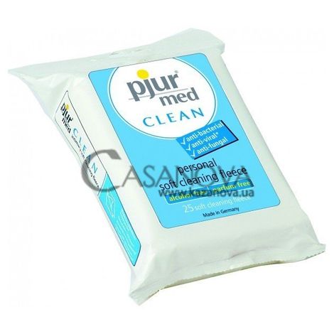 Основное фото Очищающие влажные салфетки Pjur Med Clean 25 шт