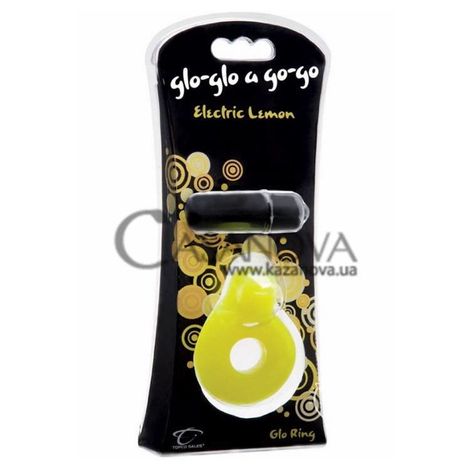 Основное фото Виброкольцо-стимулятор Glo-Glo a Go-Go Electric Lemon жёлтое