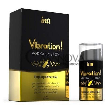 Основне фото Рідкий вібратор Intt Vibration! Vodka Energy горілка 15 мл