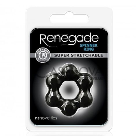 Основное фото Эрекционное кольцо Renegade Spinner Ring чёрное