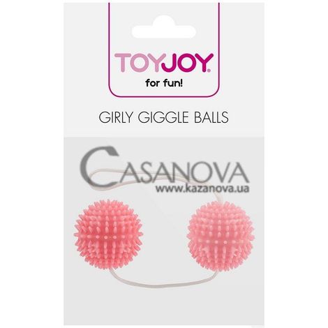 Основное фото Вагинальные шарики Girly Giggle Love Balls Soft Pink тёмно-розовые