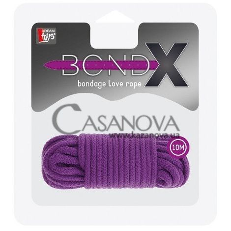 Основне фото Мотузка BondX Love Rope фіолетова 10 м