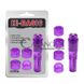 Додаткове фото Вібратор The Ultimate Mini Massager фіолетовий 10,8 см