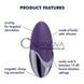 Додаткове фото Кліторальний вібратор Satisfyer Purple Pleasure фіолетовий 9,5 см