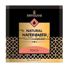 Основное фото Пробник лубриканта Sensuva Natural Water-Based персик 6 мл