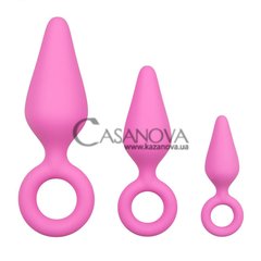 Основне фото Набір анальних пробок EasyToys Pointy Plug Set рожевий