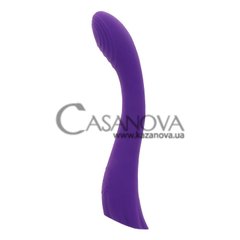 Основное фото Вибратор для точки G Toy Joy IVY Dahlia фиолетовый 23 см