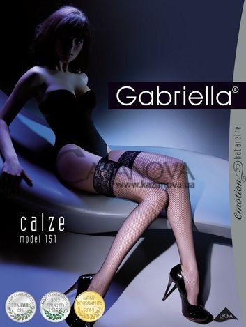 Основне фото Панчохи Gabriella Calze Kabarette 151 чорні