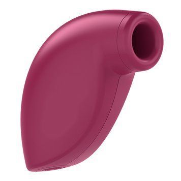 Основне фото Одноразовий вакуумний кліторальний стимулятор Satisfyer One Night Stand бордовий