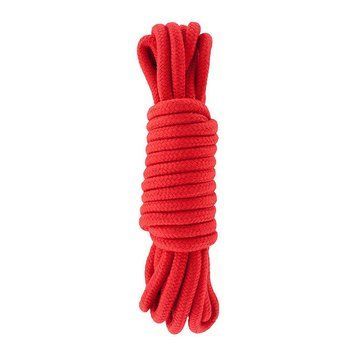 Основное фото Верёвка для бонажа Hidden Desire Bondage Rope красная 5 м