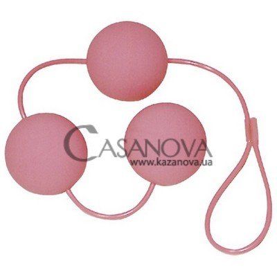 Основное фото Вагинальные шарики Velvet Pink Balls розовые