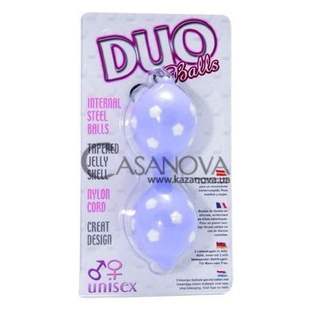Основне фото Вагінальні кульки Duo Balls блакитні