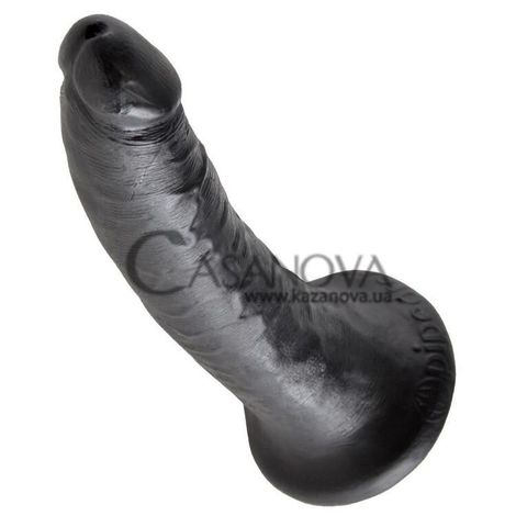 Основное фото Фаллоимитатор King Cock 7 чёрный 17,8 см